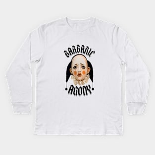 Gothic Clown Barbaric Agony Kids Long Sleeve T-Shirt